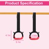 RINREA Gymnastics Rings for Kids, Children's Pull Up Rings with