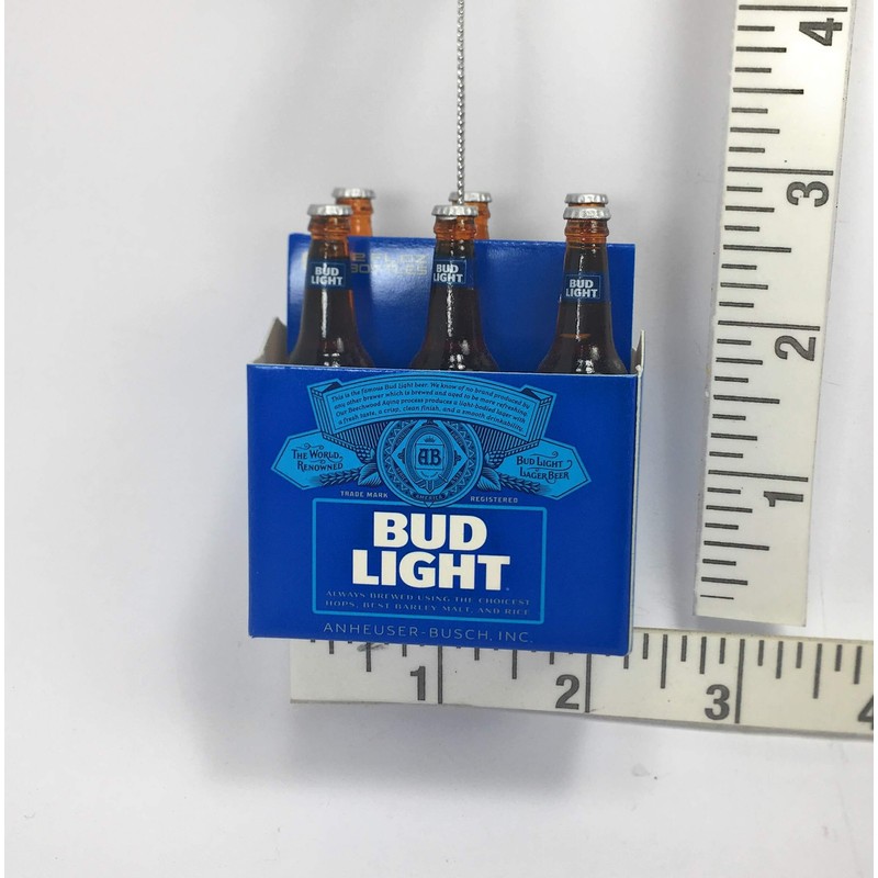 Budweiser® Bud Light 6-Pack Miniature Ornament