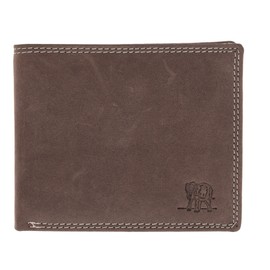 Hunter Men's Leather Wallet + Key Case, Landscape Brown, purse