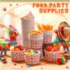 50 Pack 9 oz Fiesta Paper Bowls Mexican Day of