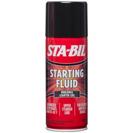 STA-BIL Starting Fluid - Prolongs Starter Life - Upper Cylinder Lube - for Gasoline and Diesel Engines - Guaranteed Faster Starts Down to -65°F, 11 oz (22004)