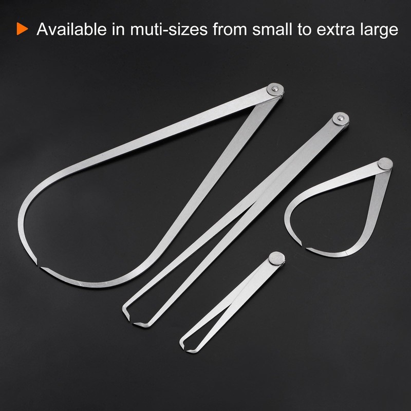 HARFINGTON Firm Joint Inside Outside Caliper Set 600mm 24 Inch