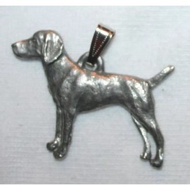 Vizsla Dog Harris Fine Pewter Pendant USA Made