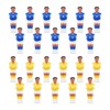 SG Store 22 Pieces Table Football Players Table Football Suits
