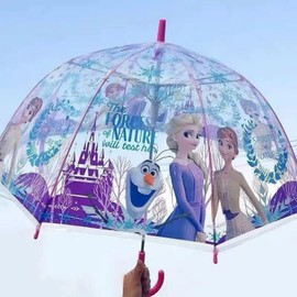 RRI Cartoon Vinyl Jump Start Stick Umbrella. Dome Type Deep Tension Stylish and Very Popular. Best Gift. 8 Bones 21.6" Each is Made of Lightweight, Durable, and Break-Resistant Fiberglass.