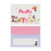 Sun-Star Stationery PostPet Goods, Letter Set, Mini Size, Gathering S8908508