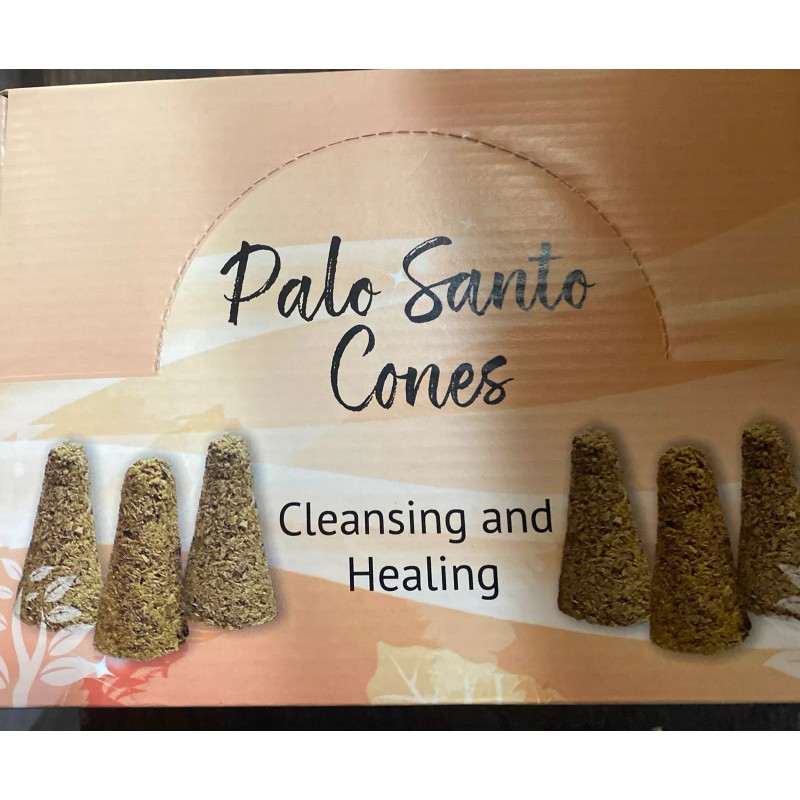 Palo Santo cone incense three pieces