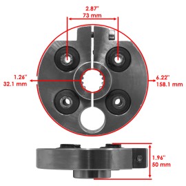 Caterpillar Group Shaft Hub Assembly For Caterpillar 26B 416B 426B 428B 436B 438B Backhoe
