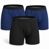 Men's Absorbent Incontinence Boxer Shorts for Urinary Leaks – Washable