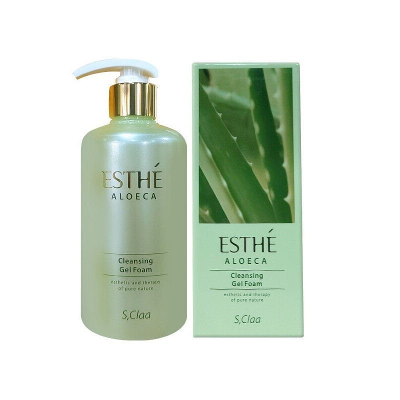 S-Clara Este Aloeca Cleansing Gel Foam 300ml Cleansing Foam /
