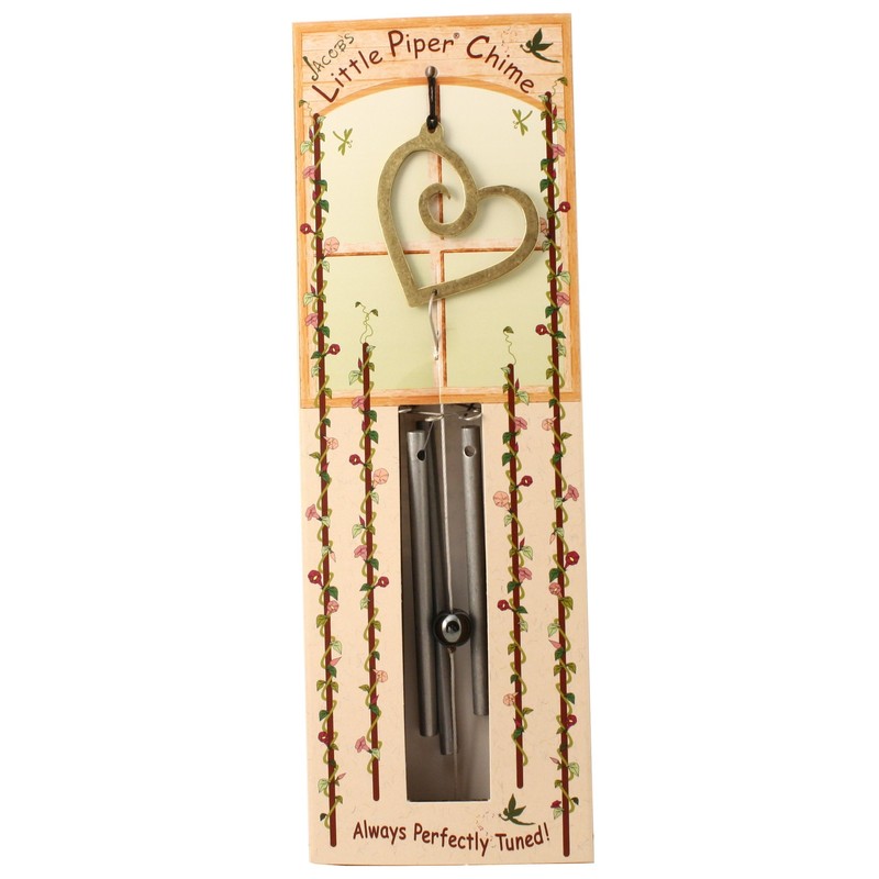 Jacob's Little Piper Wind Chime, Heart