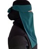 Hijab Niqab Face Veil Jilbab Abaya Khimar Headscarf One-Piece Islamic
