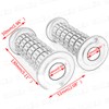 Bike Grips, Universal Bike Grips, Handle Grips, Tal, Shape, Rubber,