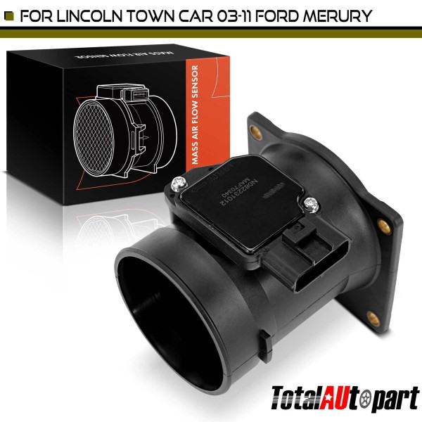 Unbranded Mass Air Flow Sensor w/ Housing for Ford Crown