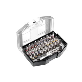 KWB 49118800 Practical Belt Clip Bit Box (32-Piece)