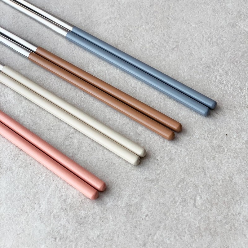304 Stainless Steel durable Lightweight Korean-style Beautiful Cutlery Spoon and