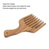 Wooden Comb Sandalwood Prevent Static Scalp Massage Coarse Teeth Hair