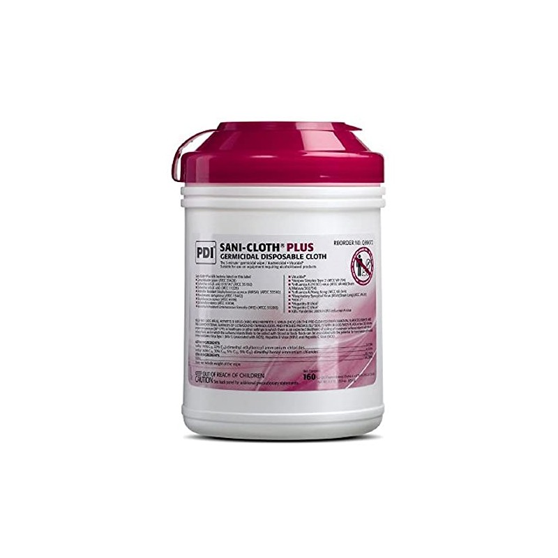 PDI Q89072 6 x 6.75 in. Sani-Cloth Plus Germicidal Disposable
