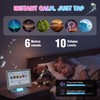 Kids Digital Alarm Clock with 7" Touchscreen, Custom Reminders &