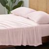 BEDELITE Flannel Sheets Full Size Pink - Super Soft Fleece