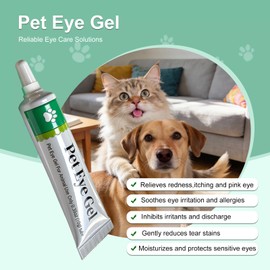 KWAY Pet Eye Health Ointment for Dogs, Cats, Cattle, Sheep, Horses, Birds and Puppies, Kitten - 1 Tube 0.35 oz /10g