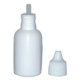 Unbranded 300 Gotero Farmacéutico Plástico Blanco Tapa Insert 20ml