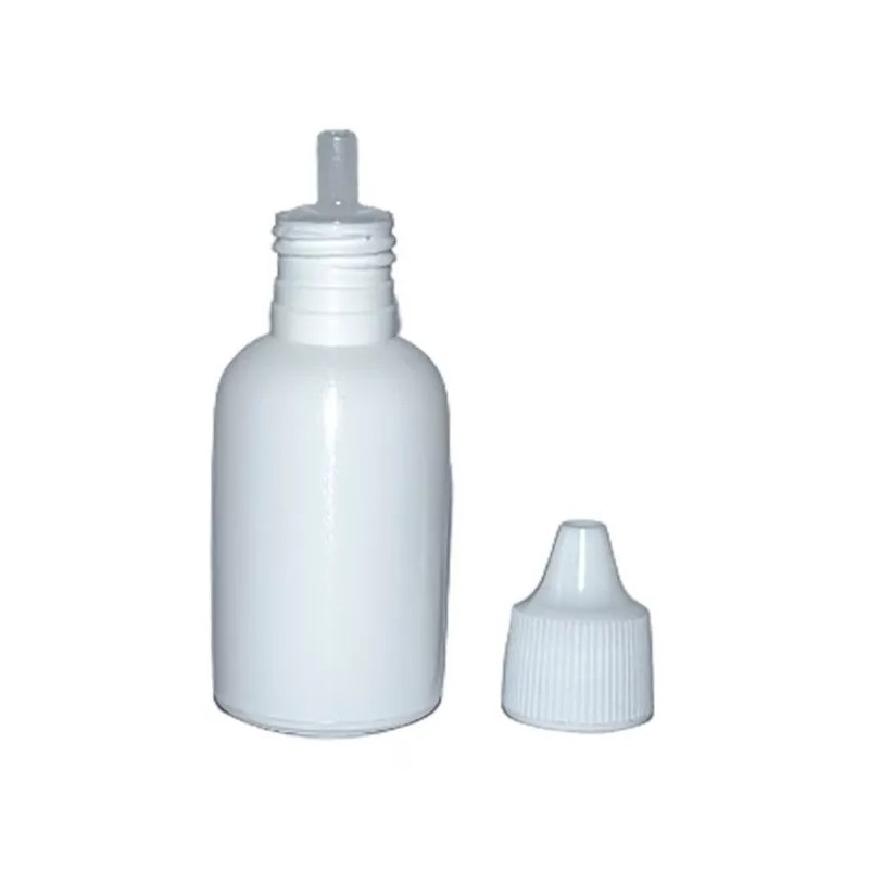 Unbranded 300 Gotero Farmacéutico Plástico Blanco Tapa Insert 20ml