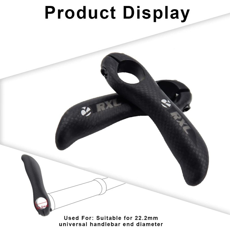 RXL SL Carbon Fiber Bike Bar Ends for Mountain Bike