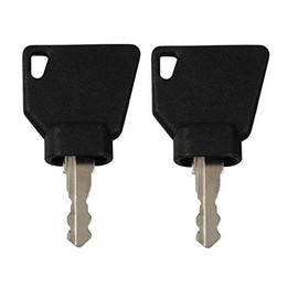 2 Pack Ignition Keys for JCB Volvo Mini Excavator, Loader - 701, 45501, 14607, 3CX (2)