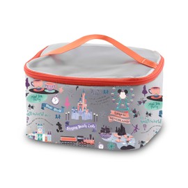 PXTIDY Vacation Trip Gift Magic Kingdom Party Place Cosmetic Bag Magic Castle Park Makeup Bag Magic World Travel Gift