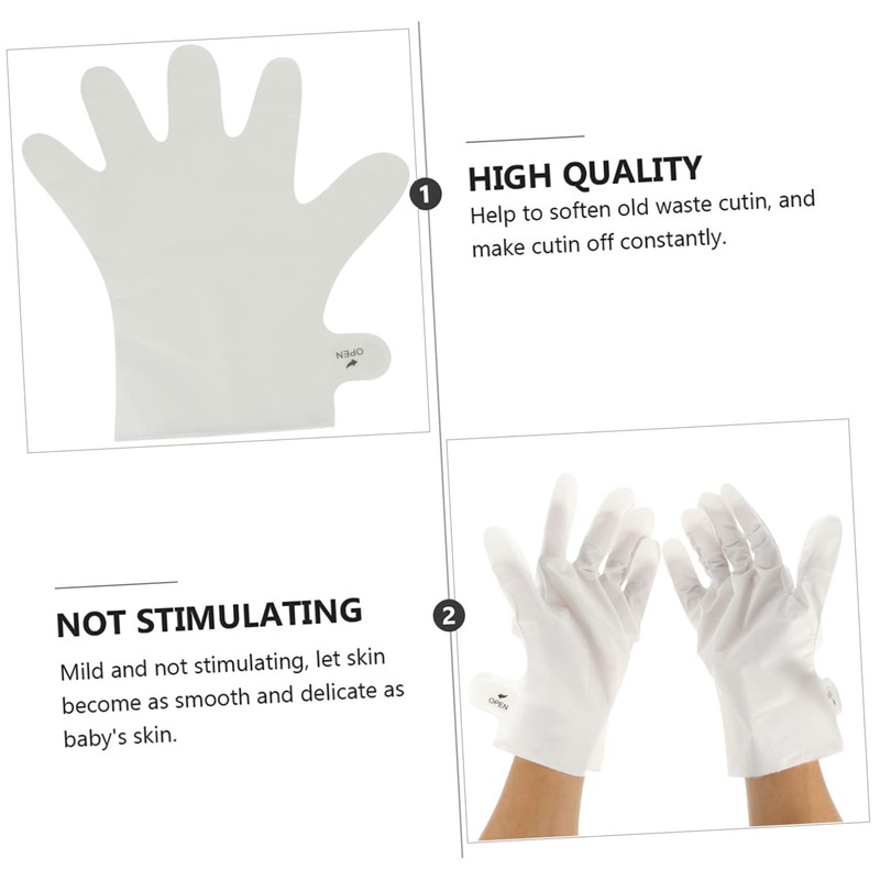 FRCOLOR 5 Pcs Hand Mask Bedtime Gloves Hand Mack Overnight