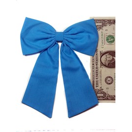 EmilyRose Couture Little Mermaid Inspired Cheer Bow Collection (Scrunchy, Aqua Mermaid (Large))