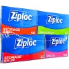 Ziploc Seal Top Bags Variety Pack Gallon Quart Sandwich Snack