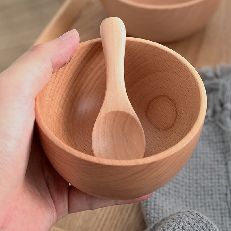 Round Rice Soup Salad Dining Bowl Utensils Food Container Tableware
