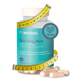 Moods Keto Y Ayuno Mct Cetonas L Carnitina Acv Omega 3 Sabor Sin sabor