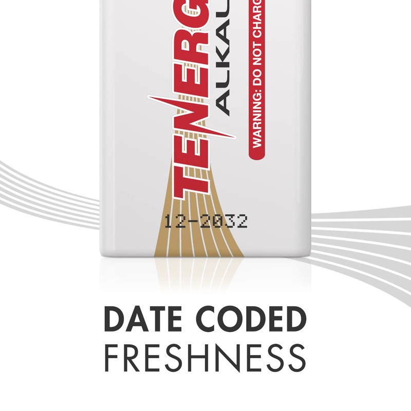 Tenergy 56 Pack Alkaline Batteries, 24 Pack AA, 24 Pack