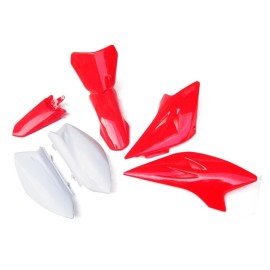 Aftermarket YAMAHA TTR50 TTR50E 2006-2016 Dirt Pit Bike RED Plastic Fender Fairings Kit