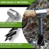 Bushcraft Hand Auger Wrench Survival Settlers Tool Manual Hand Wood