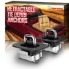 Tigeracing 99000A64 Tie Down Anchors Retractable - F150 F250 F350