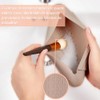 Estuche para Brochas de Maquillaje de Silicona, con Cierre magnético