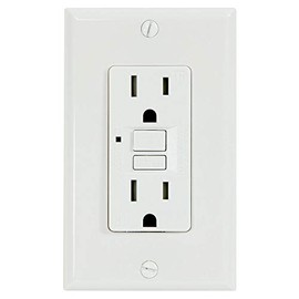 Universal Security Instruments G1315TRWH-MR GFCI Outlet, White, 10 Piece