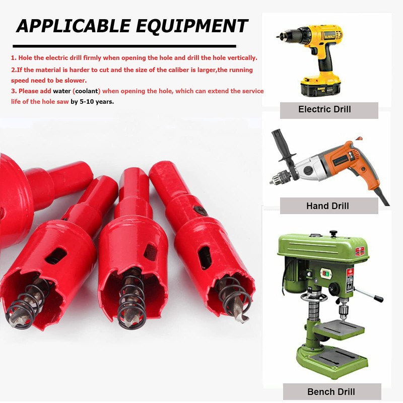 SagaSave 21mm HSS Bi-Metal Hole Saw with Corn Hole Drilling