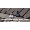 High flow faucet nose Gardena : tap connection with 26.5