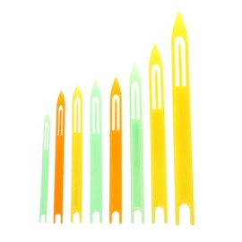 BELOWSYALER Needle,8pcs/Set Fishing Netting Needle Repair Net Line Plastic Shuttles Mending Weaving