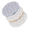 3Pcs Diamond Polishing Pad 4in Grinding Tool Set Kit for