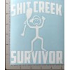 Egl Sh** CREEK SURVIVOR oval decals 6” FREE SHIPPING