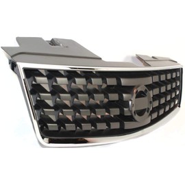 Evan Fischer Grille Assembly Compatible with 2007-2009 Nissan Sentra - NI1200222