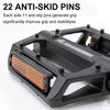 KONG MING CAR Bicycle Pedals, Non-Slip MTB Pedals Made of