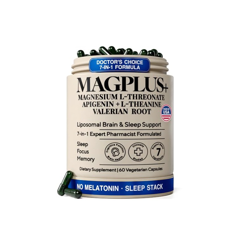 Liposomal Magnesium L-Threonate with Apigenin for Sleep Support