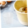 BIUDECO 5pcs Small Plastic Measuring Cups for Rice Scaled Kitchen